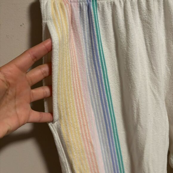 Spiritual Gangster Malibu Nights Sweatpants Joggers Rainbow- Size Large - Picture 8 of 12